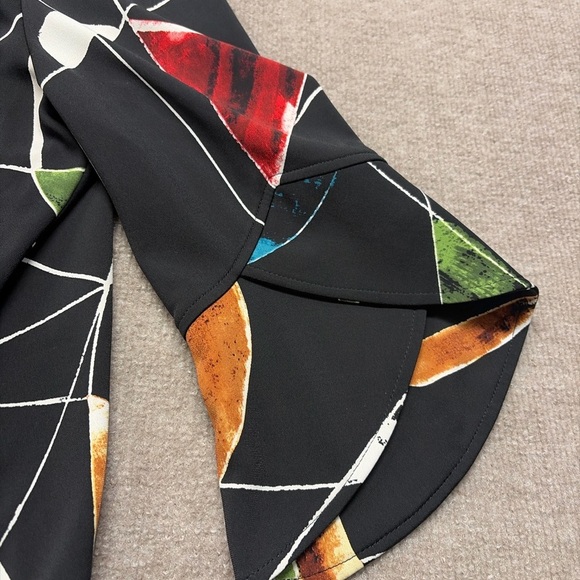 Colorful Abstract Pattern Jacket 1728 - Picture 3 of 5